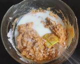 A picture of step 7 of Papaya vermicelli cake🎂.