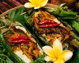 Foto langkah ke 8 dari resep Nasi Bakar Pindang Suir.