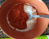 Foto del paso 1 de la receta: Tofu marinado en tomate yogurt