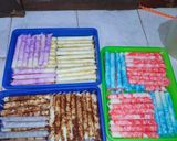 Foto langkah ke 1 dari resep Es lilin susu glaze coklat.