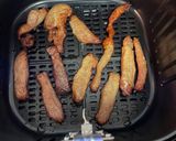 รูปขั้นตอนการทำที่ 4 ของ วิธีทำหมูแดดเดียวและอบด้วยหม้อทอดไร้น้ำมัน