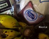 Foto langkah ke 1 dari resep Dadar Cokelat Pisang Keju.