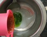 A picture of step 2 of Multi Layered Fruity Pudding Without Gelatine Agar Agar.