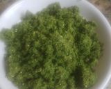 A picture of step 2 of Sukhi bhel chutney.