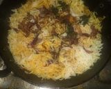 A picture of step 4 of Aloo Biryani.