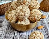 আমন্ড কোকোনাট লাড্ডু (Almond coconut ladoo recipe in Bengali) রেসিপি ধাপ - 4 ছবি