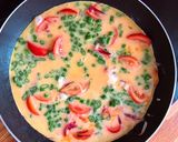 Hình bước làm 3 của món Trứng Chiên Cà Chua