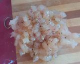 Foto del paso 5 de la receta: Tortilla japonesa de repollo gambas y jamón (okonomiyaki)