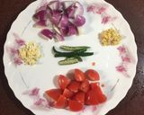 A picture of step 1 of Creamy Matar Paneer.