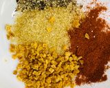 Hình bước làm 8 của món Cơm ngò rí nước cốt dừa & Cá hồi áp chảo da giòn
