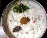 A picture of step 3 of Vegetable & fruits raita.