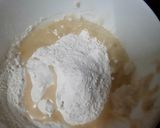 A picture of step 1 of Walnut chocolate bun.