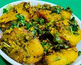कच्चा केला मसाला फ्राई (Kaccha kela masala fry recipe in hindi) रेसिपी चरण 9 फोटो