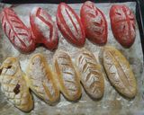 Foto langkah ke 8 dari resep Artisan Bread Merah Putih (Tanpa Ulen).