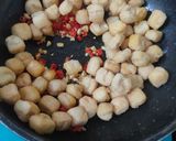 Foto langkah ke 4 dari resep Tahu Cabe Garam.