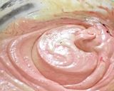A picture of step 5 of Coloured cake#flatecakecerecipe.