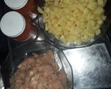 Foto del paso 1 de la receta: Zorza falso...de pollo y papas cocidas