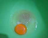 Foto langkah ke 1 dari resep Mochi Cake Coklat Lumer (1 Telur).