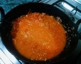 A picture of step 6 of Fry Aalo byngan ki bhaji.