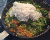 Foto del paso 6 de la receta: Arroz al curry con brócoli