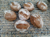 Bollitos de espelta, centeno y masa madre