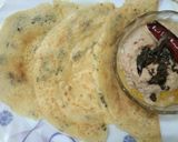 A picture of step 4 of No Oil Poha and Moong Dal Dosa.
