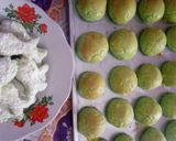Foto langkah ke 6 dari resep Nastar Pandan dan Putri Salju Pandan, satu adonan dapat 2 macam kukis 💝💝💝.