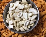 A picture of step 4 of Kaju gathiya ki sabzi.