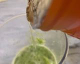A picture of step 2 of Cucumber mint cooler.
