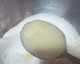 A picture of step 1 of Khasta(meethi tikya).