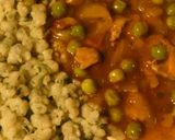Majdnem zöldborsós tokány, csak jobb (spenótos nokedlival) recept fázis 1 fotója