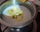 A picture of step 2 of Masala Milk.