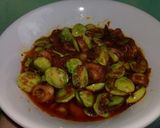 Foto langkah ke 8 dari resep Sambel cumi asin pete.