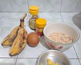Foto langkah ke 1 dari resep Pisang Oat Madu. Satset 10 Menit Jadi.