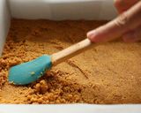 A picture of step 3 of No-Bake Mango Cheesecake Bar.