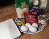 Foto del paso 1 de la receta: Brownie con manzanas caramelizadas y salsa de chocole amargo
