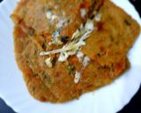A picture of step 7 of Multigrain flour cheese paratha.