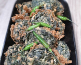Foto langkah ke 6 dari resep Rolade daun singkong tahu putih.
