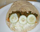 A picture of step 10 of Beef wraps.