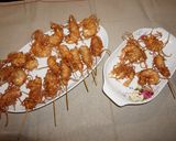 A picture of step 5 of Fried Shrimp Wrapped in Rice Noodles.