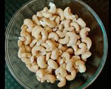 A picture of step 1 of KAJU cashew kalash sweets.