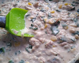 Foto del paso 3 de la receta: Tallarines con atún, crema y espinaca 🌼