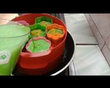 Foto langkah ke 5 dari resep Nagasari Pisang Pandan.