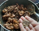 A picture of step 7 of Liver gizzard sukka.