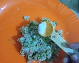A picture of step 10 of Leftover tikki.