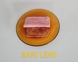 Foto del paso 3 de la receta: Desayuno caliente día 3>Leche con ColaCao>Tostada de jamón cocido>Mandarina y plátano