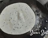 A picture of step 2 of Kalonji or Black Seeds Rotis with Maida.
