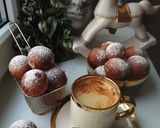 Mini pączki serowe krok przepisu 2 zdjęcie
