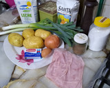 Foto del paso 1 de la receta: Ñoquis rellenos de jamón con salsa de puerros
