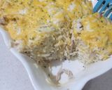 A picture of step 3 of Turkey Spaghetti Casserole.